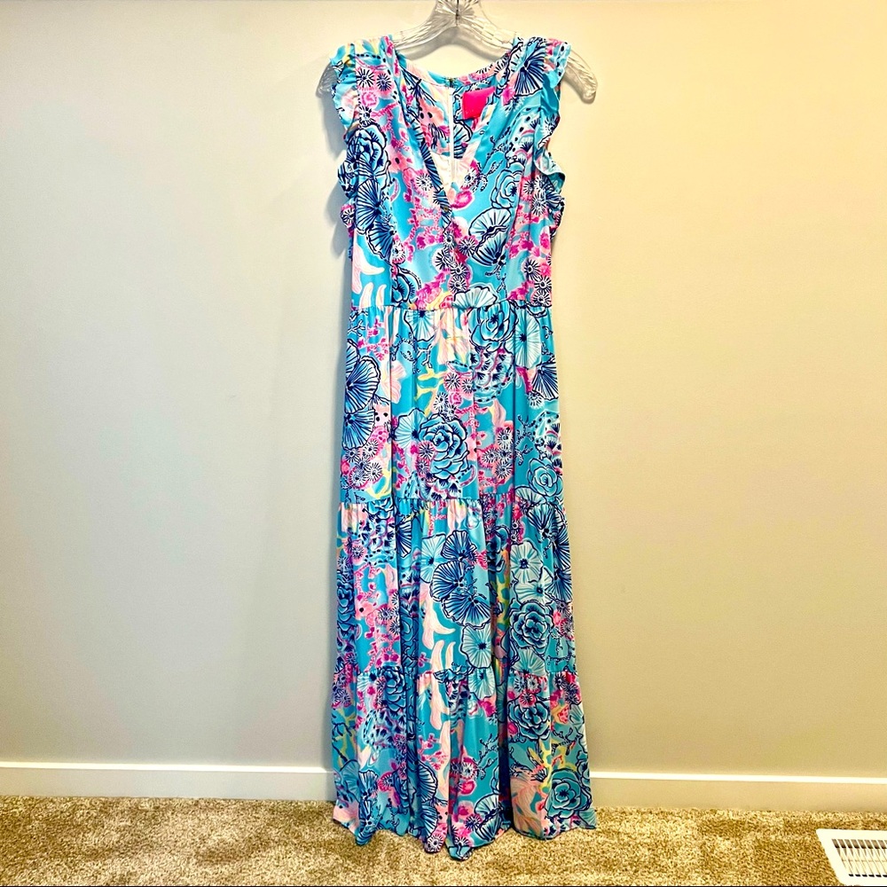 Lilly Pulitzer Maxi Dress Size 10